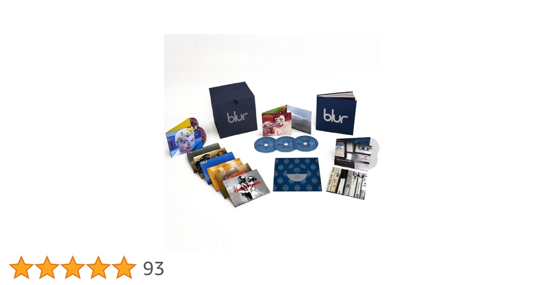 BLUR 21 BOX (18CD+3DVD+7inch）　ブラー 21 BLUR 21 BOX (18CD+3DVD+7inch） ブラー 21 - メルカリ